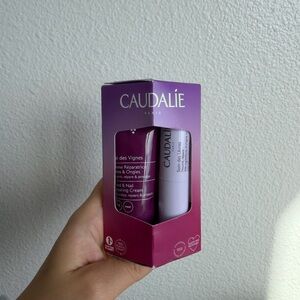 Caudalie Paris Lip Balm & Gloss Set - Purple and White